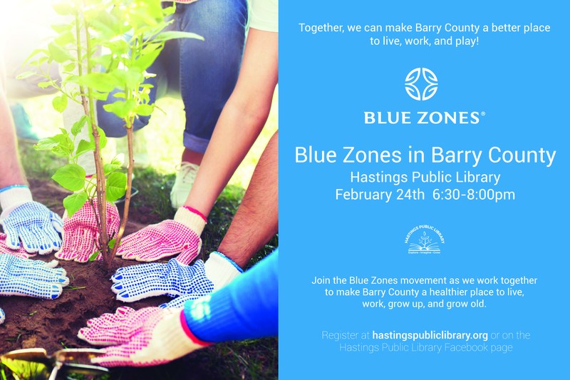 Blue Zones Volunteer Training Blue Zones Volunteer Training