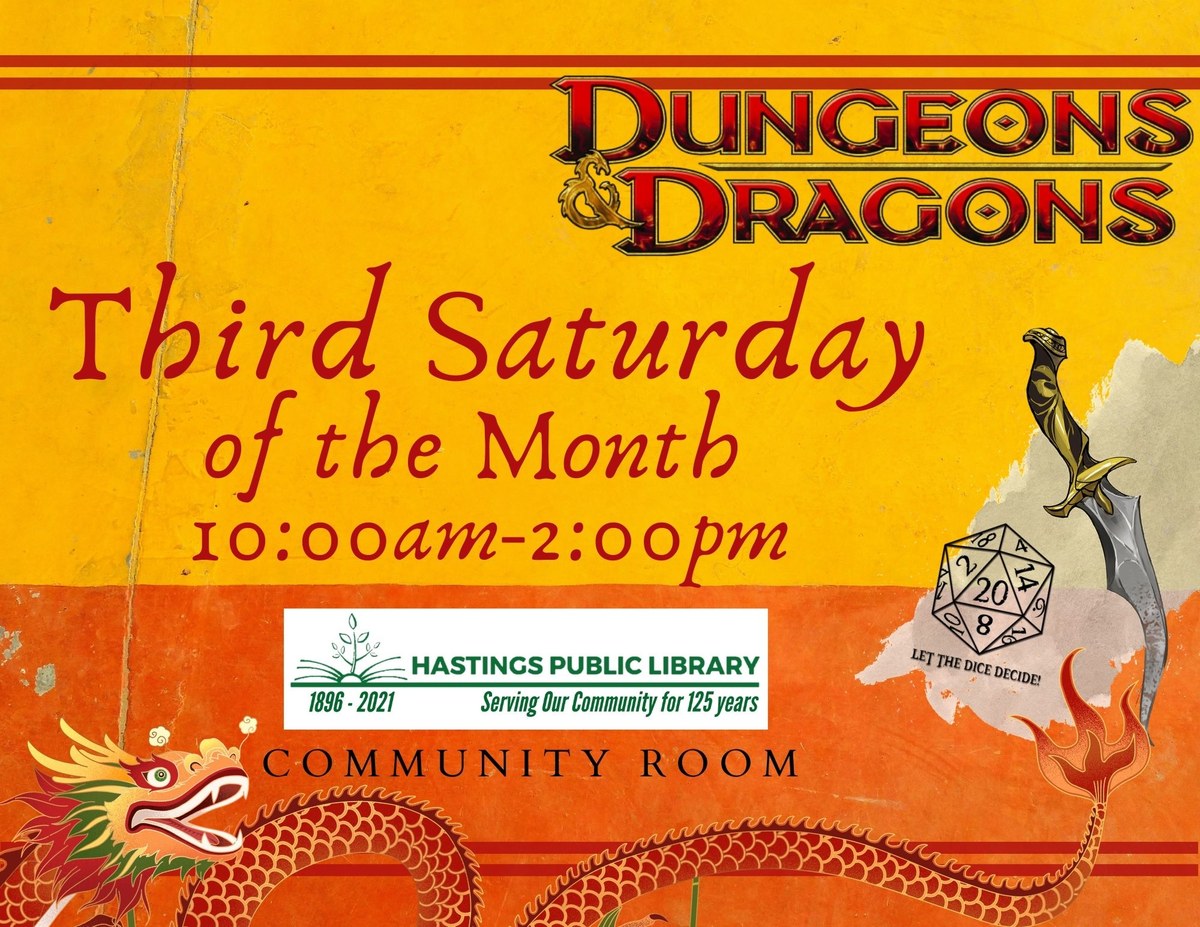 Dungeons and Dragons 2024 — Hastings Public Library