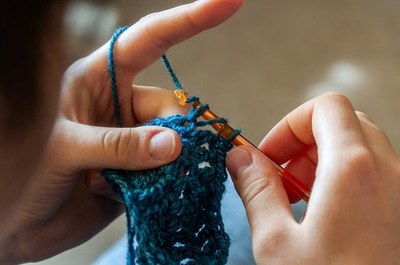 Teen Crocheting