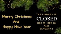 Library Holiday Hours 2022