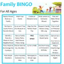 Stay Home BINGO for the Whole Family