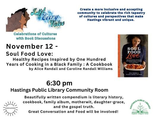 Book Discussion Nov 12  Soul Food Love Poster 400px.jpg