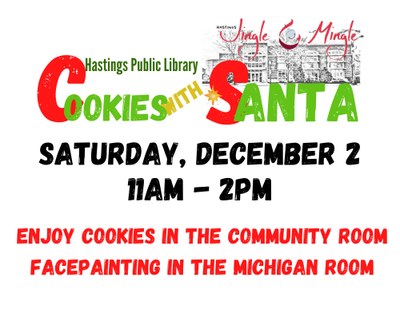 Cookies with Santa promo