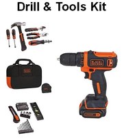 Drill and Tools Kit