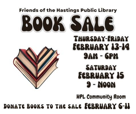 Feb 13-15 booksale b&w Heart 400px.jpg