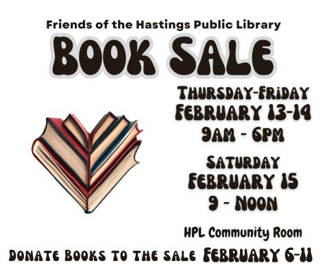 Feb 13-15 booksale b&w Heart 400px.jpg