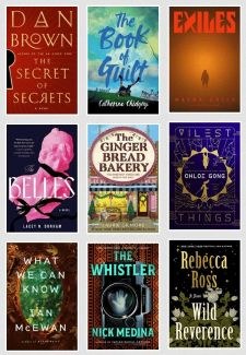 New Adult Fiction & Large Print Title Images as of 9/30/2025