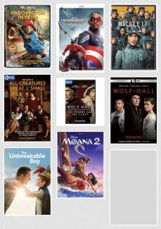 New DVD Title Images as of 5/27/2025
