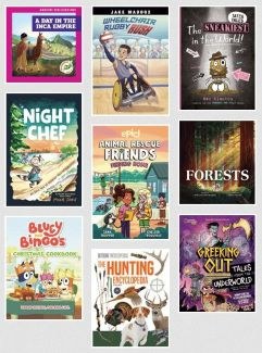 New Juvenile Book Title Images as of 12/8/2025