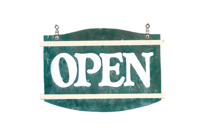 Open Sign