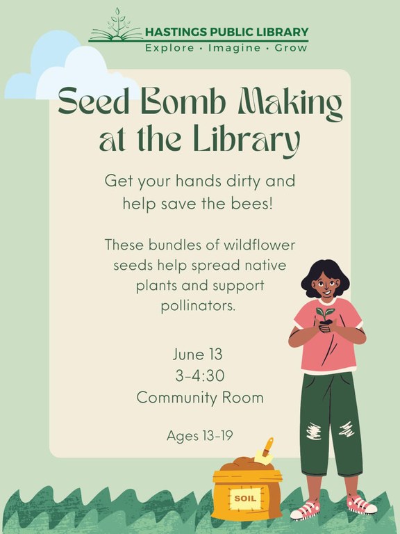 Seed Bomb Making Flyer