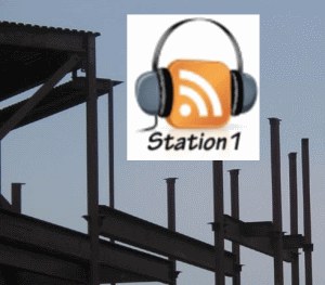 Audio Station 1 - Steel structure
